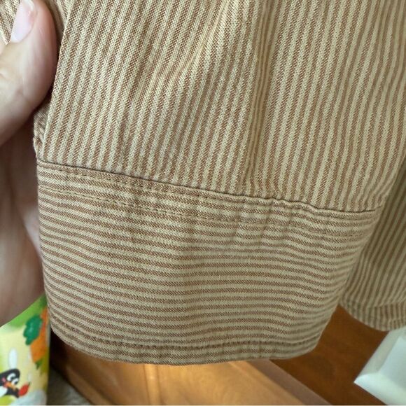 Carhartt Men’s Brown Striped XL Tall Shirt Button Front. - Picture 5 of 8